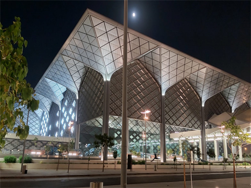 Saudi high-speed rail station