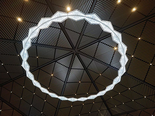 Saudi high-speed rail station