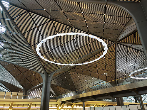 Saudi high-speed rail station