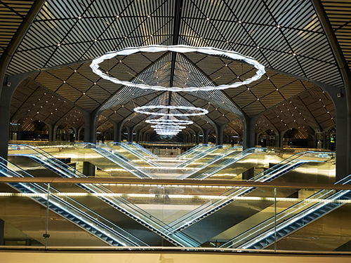Saudi high-speed rail station