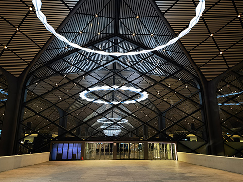 Saudi high-speed rail station
