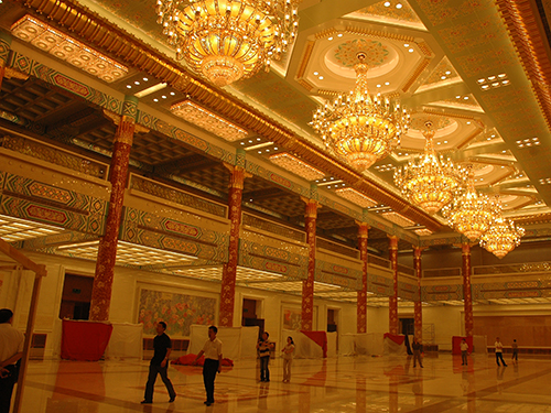 The Golden Hall of the Great Hall of the People